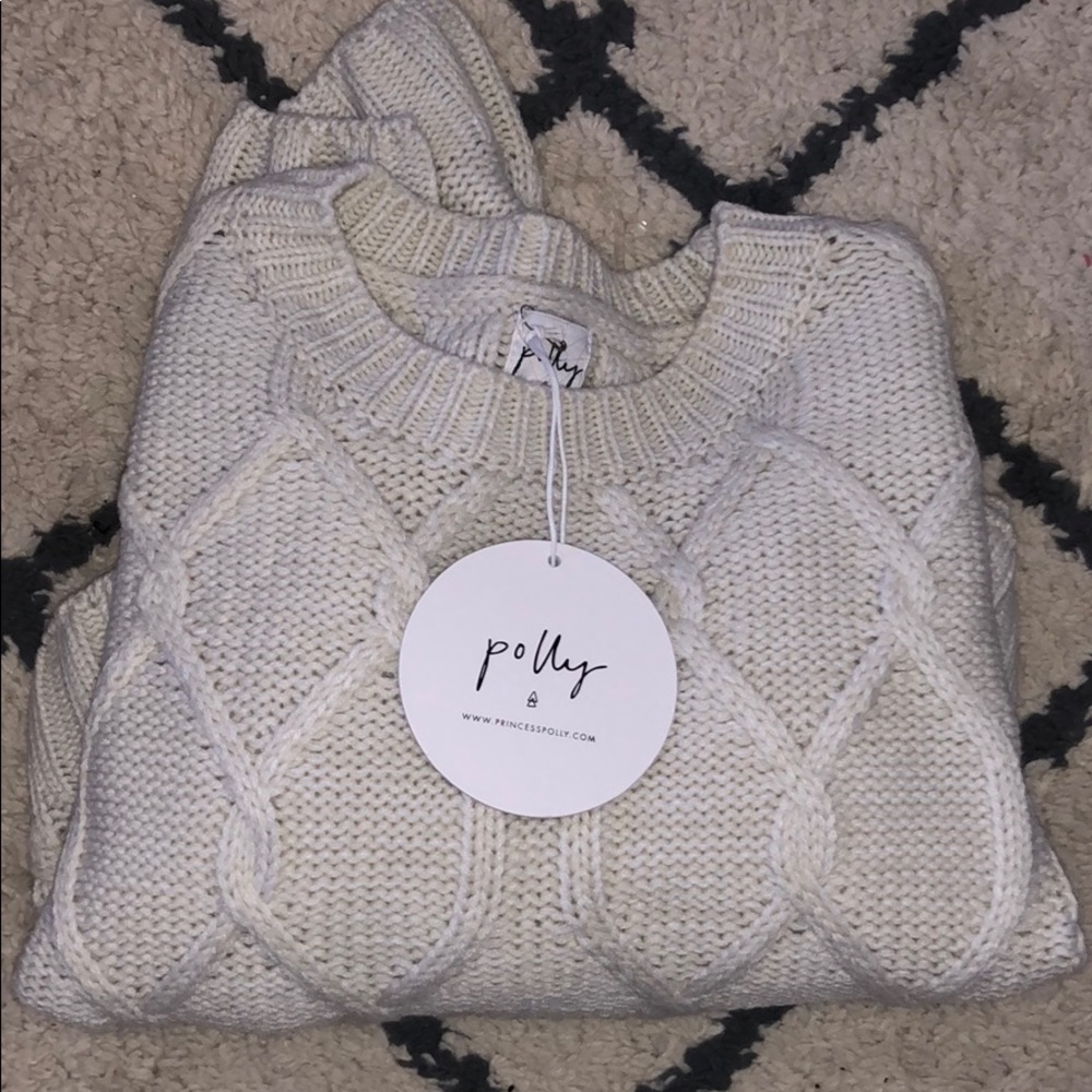 cropped princess polly sweater